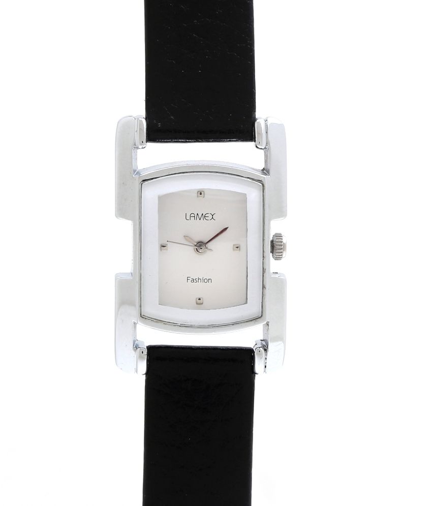 Lamex White Women wrist watch Price in India Buy Lamex White Women wrist watch Online at Snapdeal