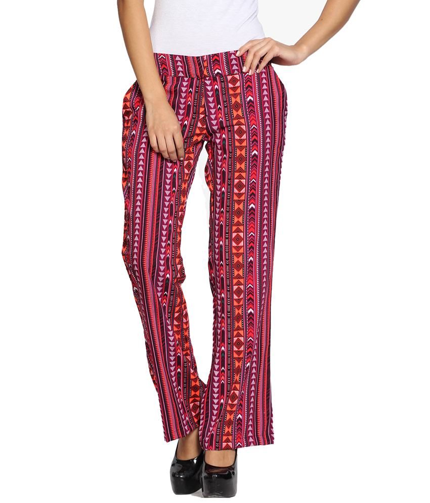 dark pink palazzo pants