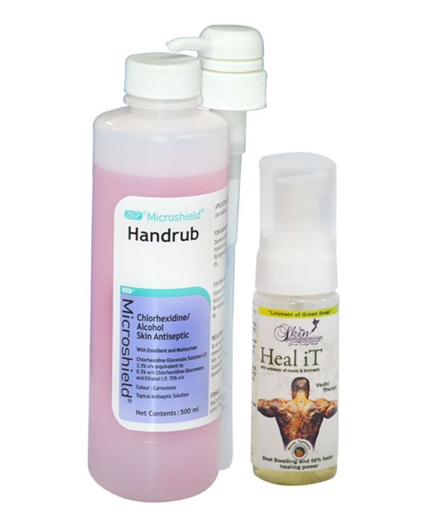 Microshield Chlorhexidine Surgical Handwash 500ml + Get a