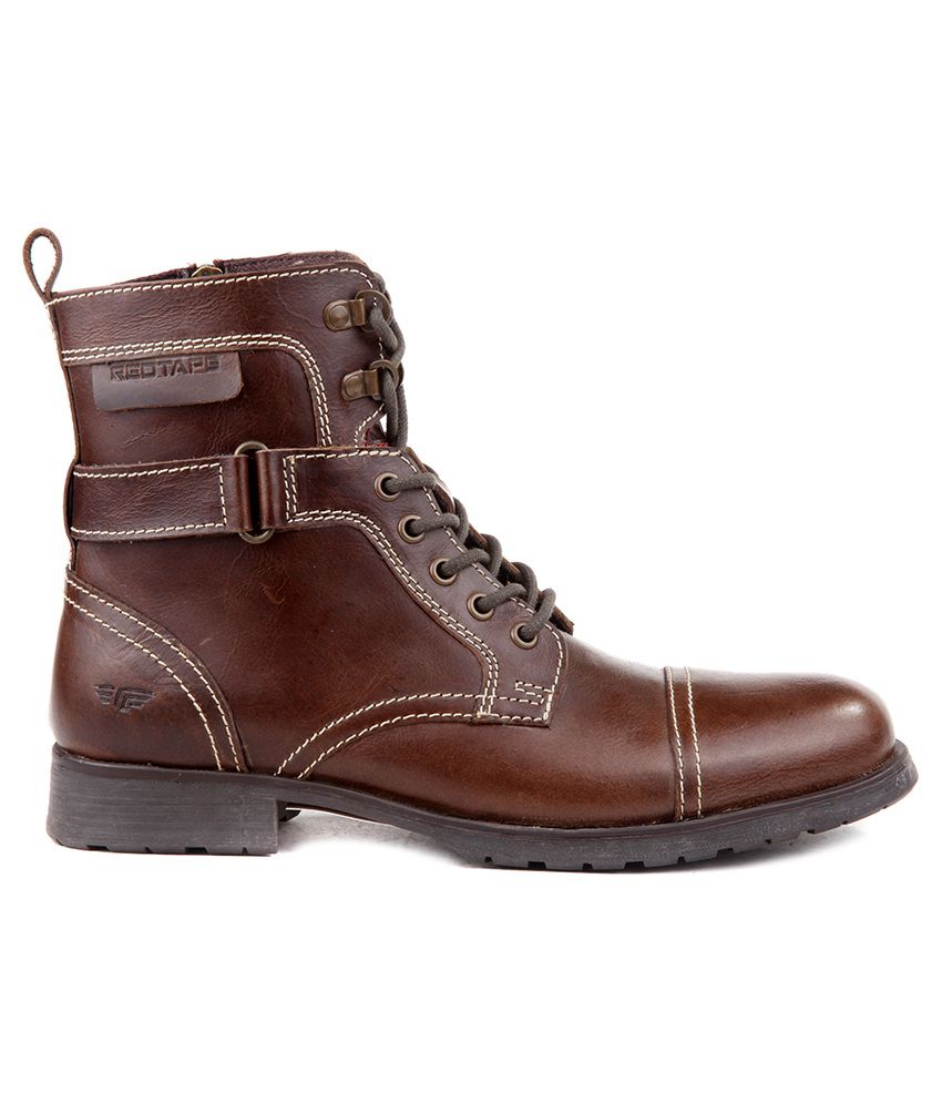 Red Tape RTS6228 Brown Boots - Buy Red Tape RTS6228 Brown Boots Online ...