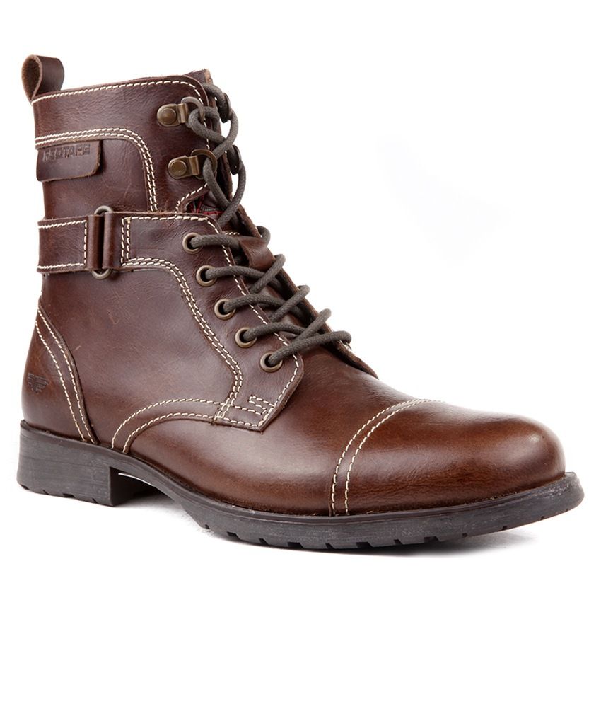 red tape boots