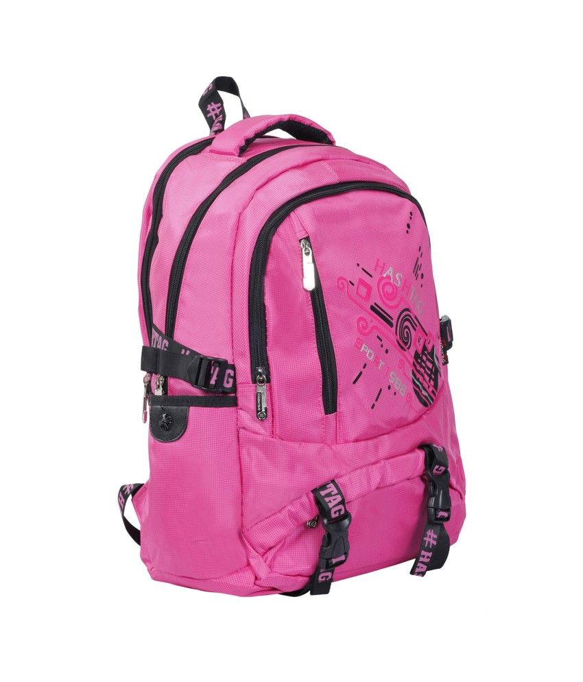 big pink backpacks