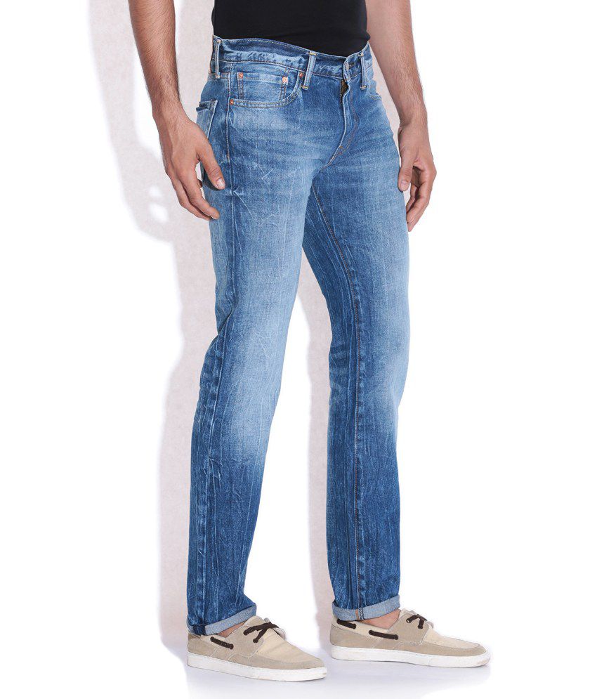 Levis Blue Faded Jeans 511 - Buy Levis Blue Faded Jeans 511 Online at ...