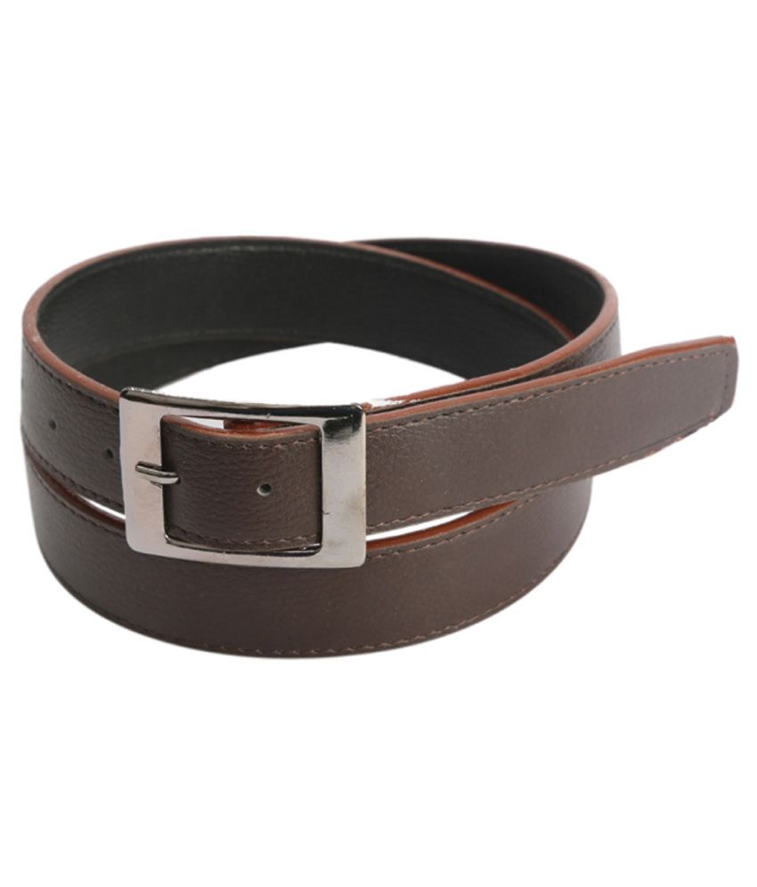 Viva Black Leather Belt: Buy Online at Low Price in India - Snapdeal