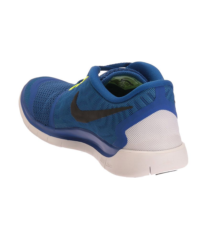 Nike Free 5 Blue and Black Sports Shoes For Kids Price in India- Buy ...