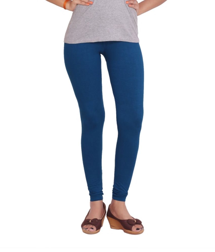 Teen Fitness Blue Viscose Leggings Price in India - Buy Teen Fitness ...