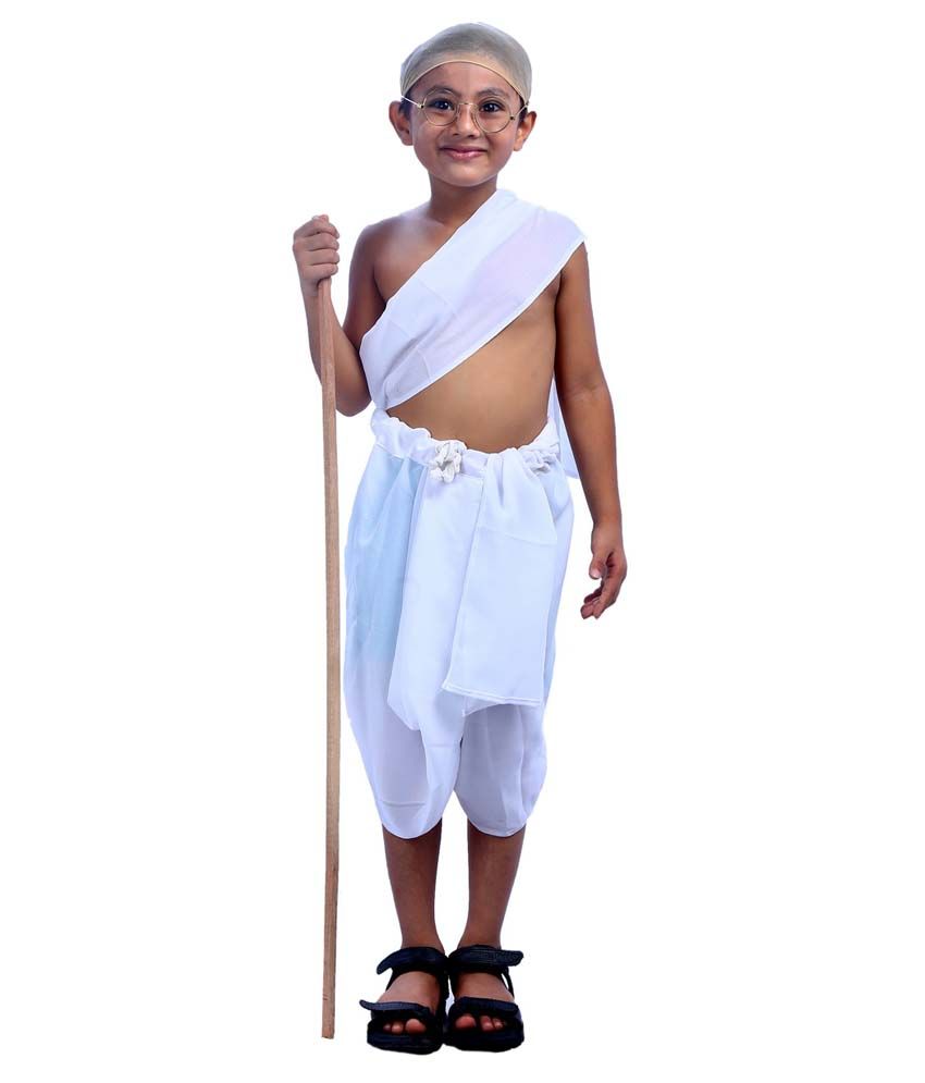 SBD National Heros Mahatma Gandhi Fancy Dress For Kids