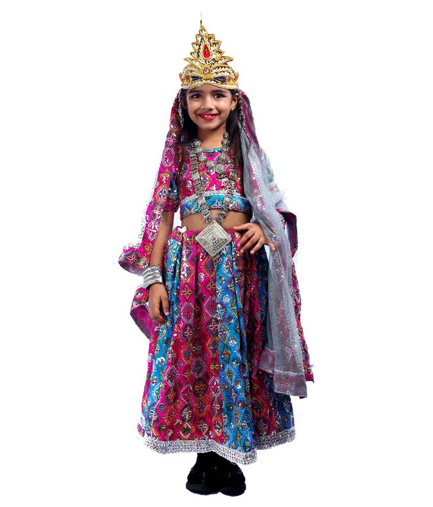 radha dress for kids