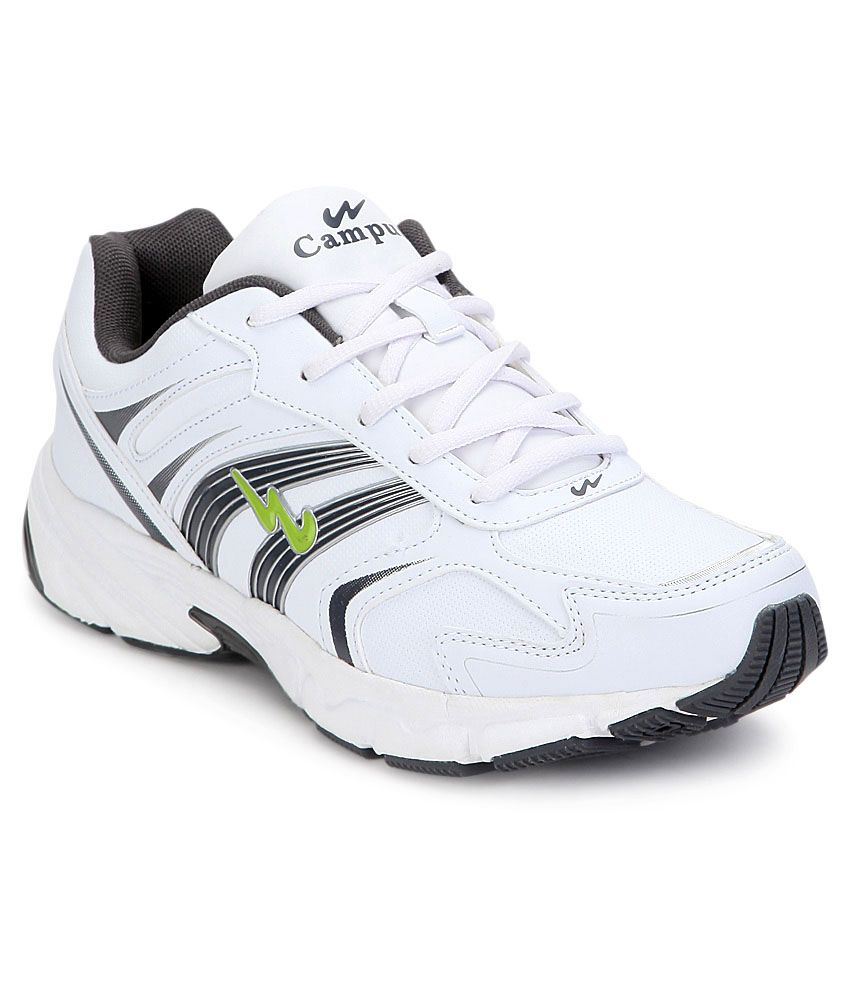 Campus Solo White Sport Shoes Buy Campus Solo White Sport Shoes