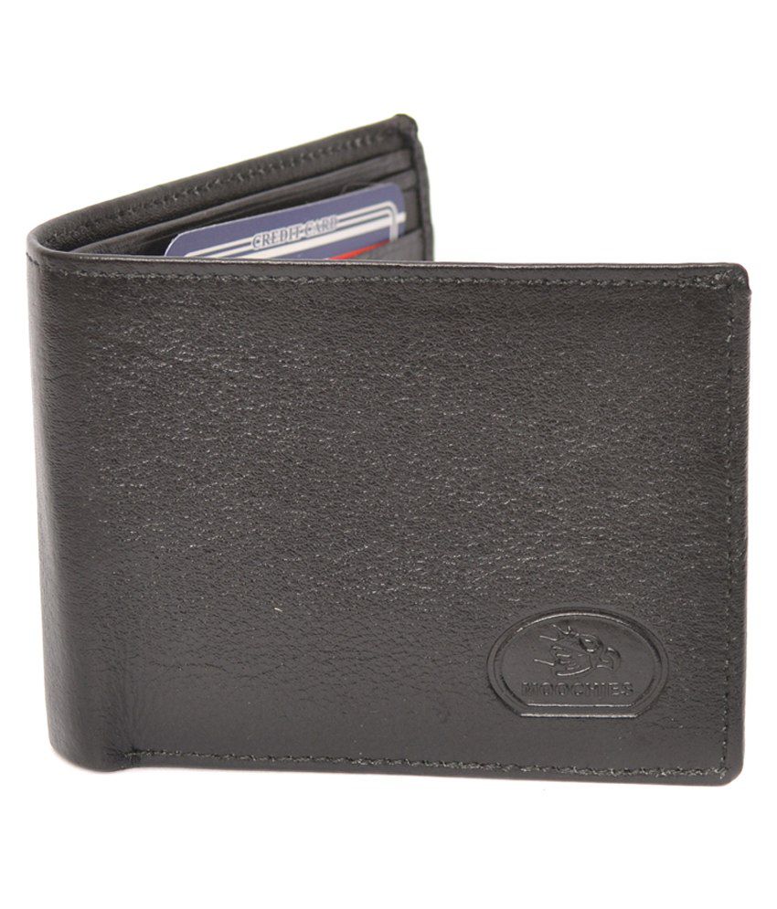 Moochies Black Formal Wallet: Buy Online at Low Price in India - Snapdeal