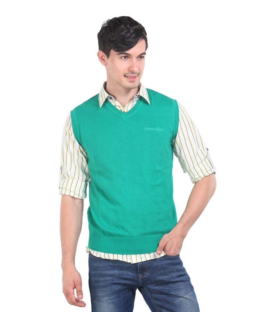 Mount Beauty Mens Sleeveless Pullover-green - Buy Mount Beauty Mens Sleeveless Pullover-green 