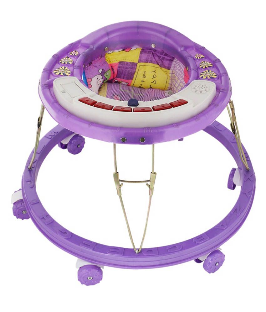 purple baby walker