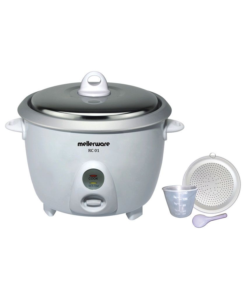 Mellerware Rice Cooker RC 01 1.8 Ltr 650 Watts Price in India Buy