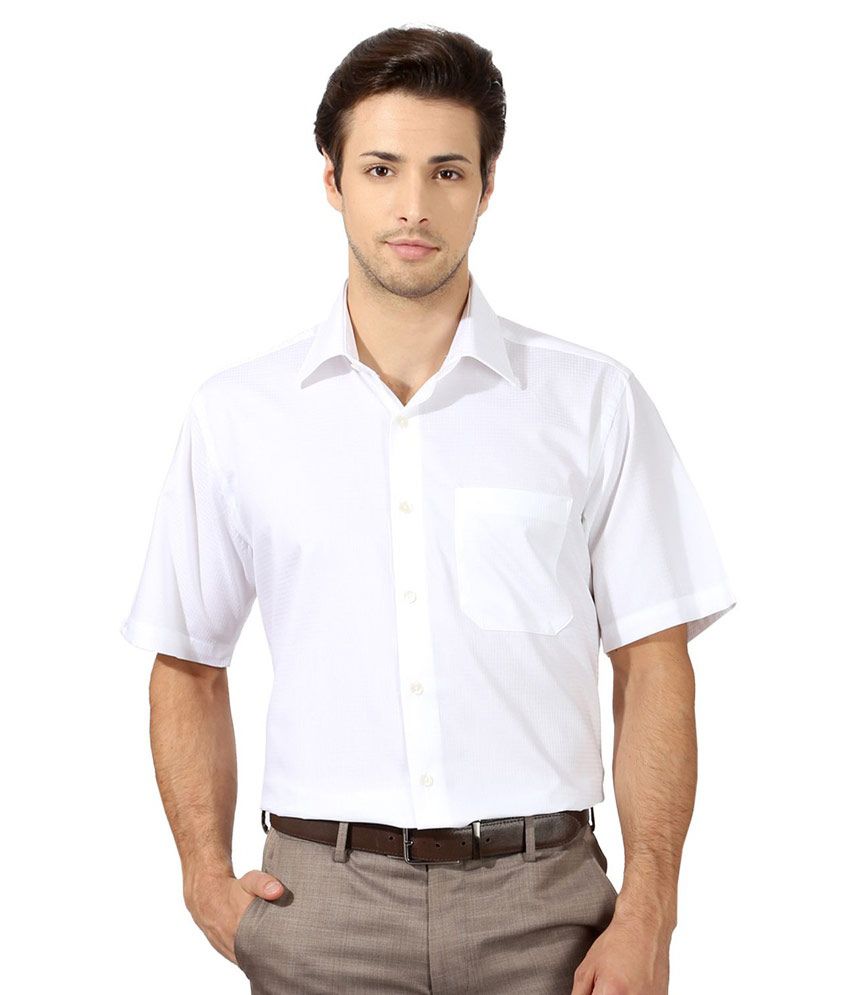 Aditya Impex White Men Shirt Pack Of 2 - Buy Aditya Impex White Men ...