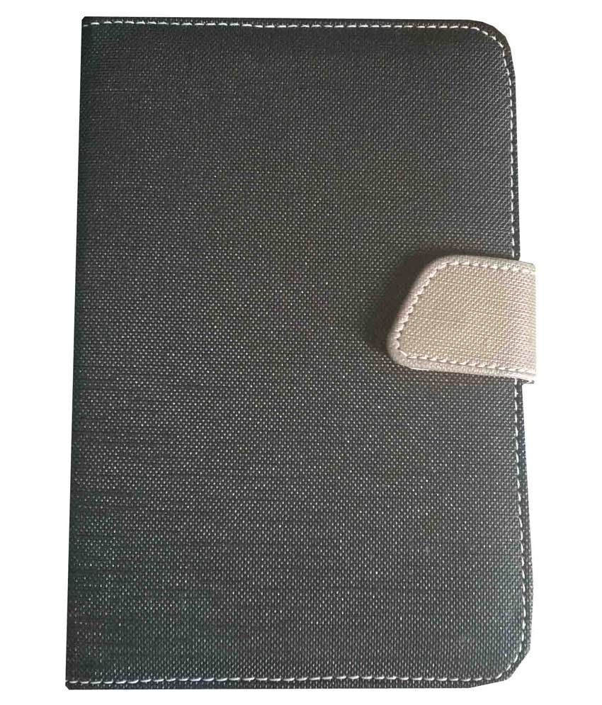 Gget Universal Flip Case Cover For Fujezone Go Tab Black Flip