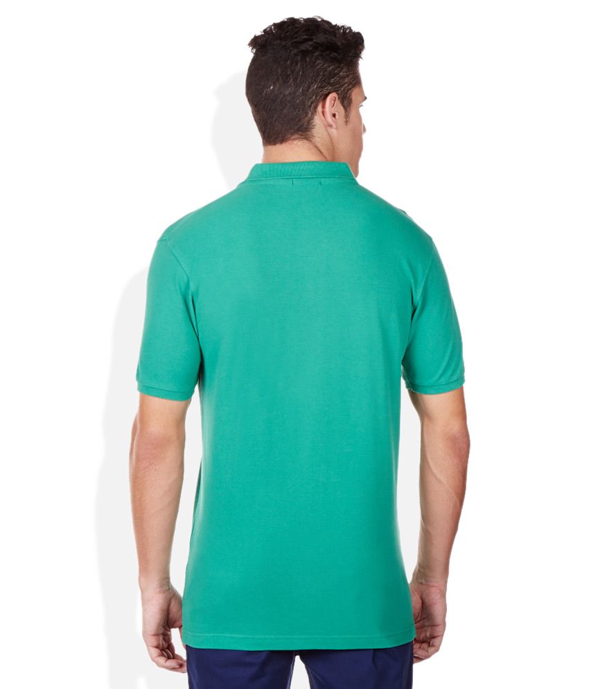 Bossini Green Polo T-Shirt - Buy Bossini Green Polo T-Shirt Online at ...
