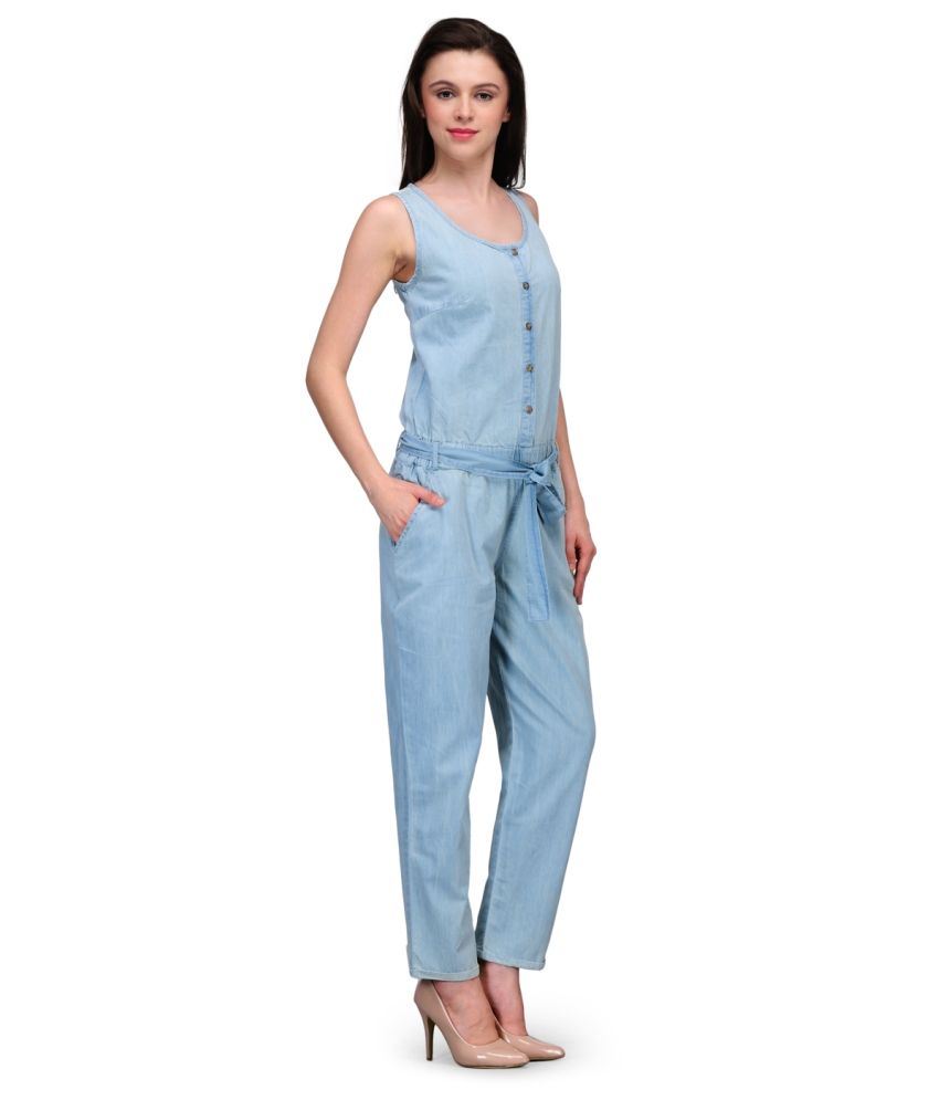 Kiosha Blue Denim Jumpsuits Buy Kiosha Blue Denim Jumpsuits Online at