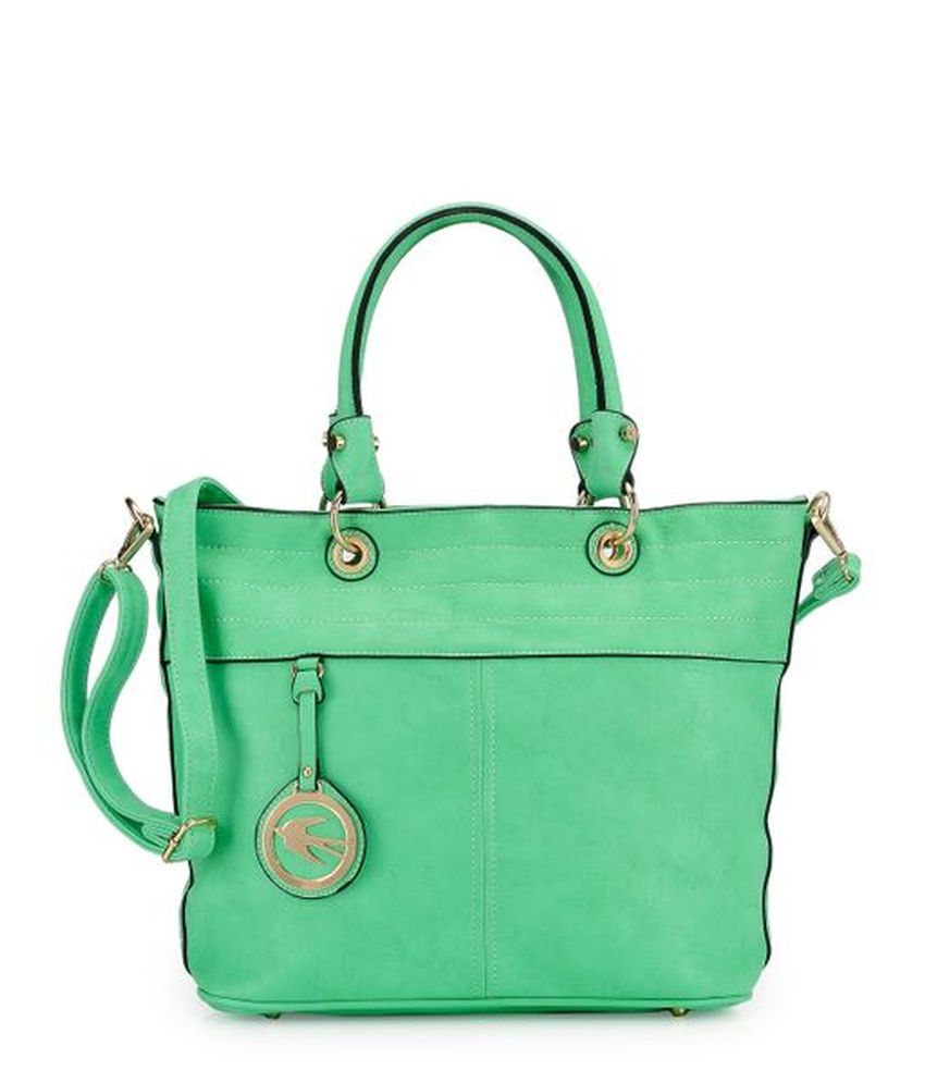 Basta Green P.U. Shoulder Bag - Buy Basta Green P.U. Shoulder Bag ...