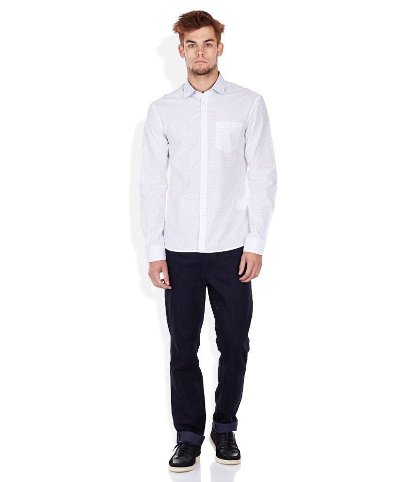 celio white shirt