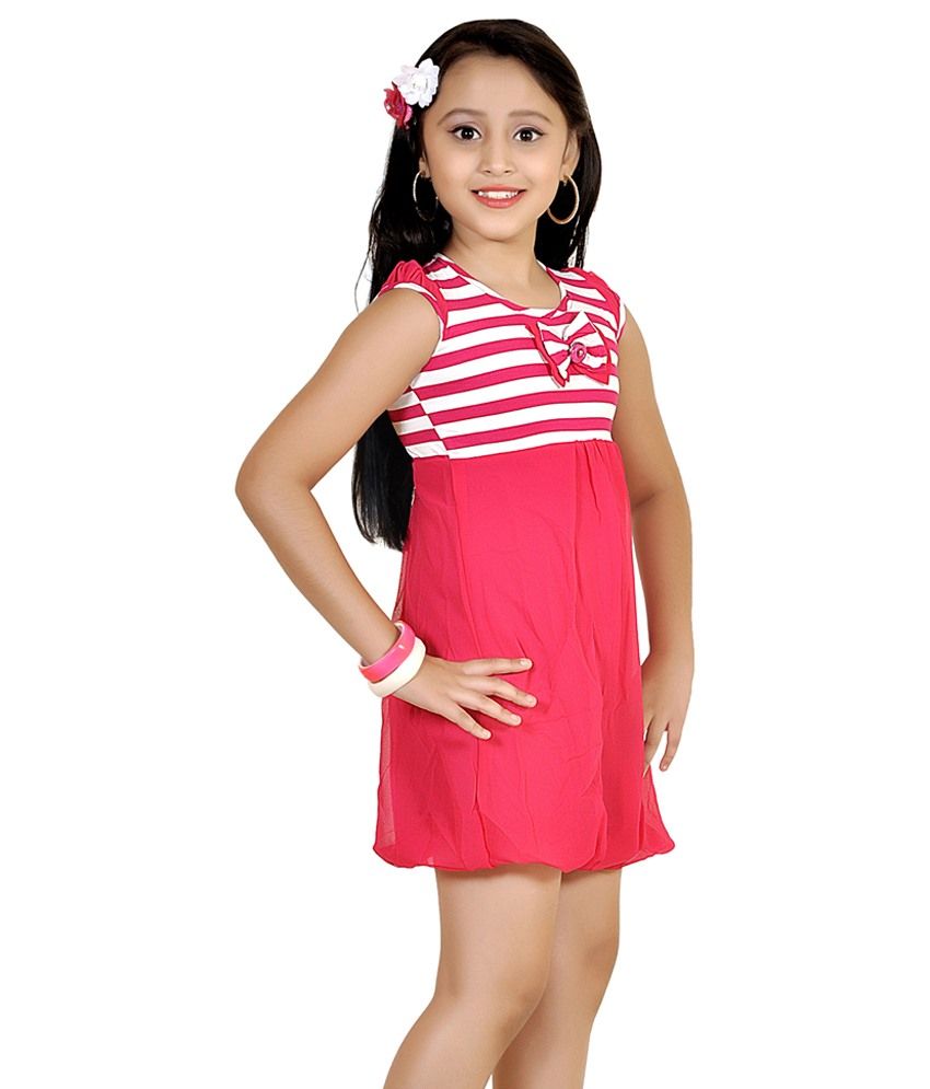 georgette ke frock