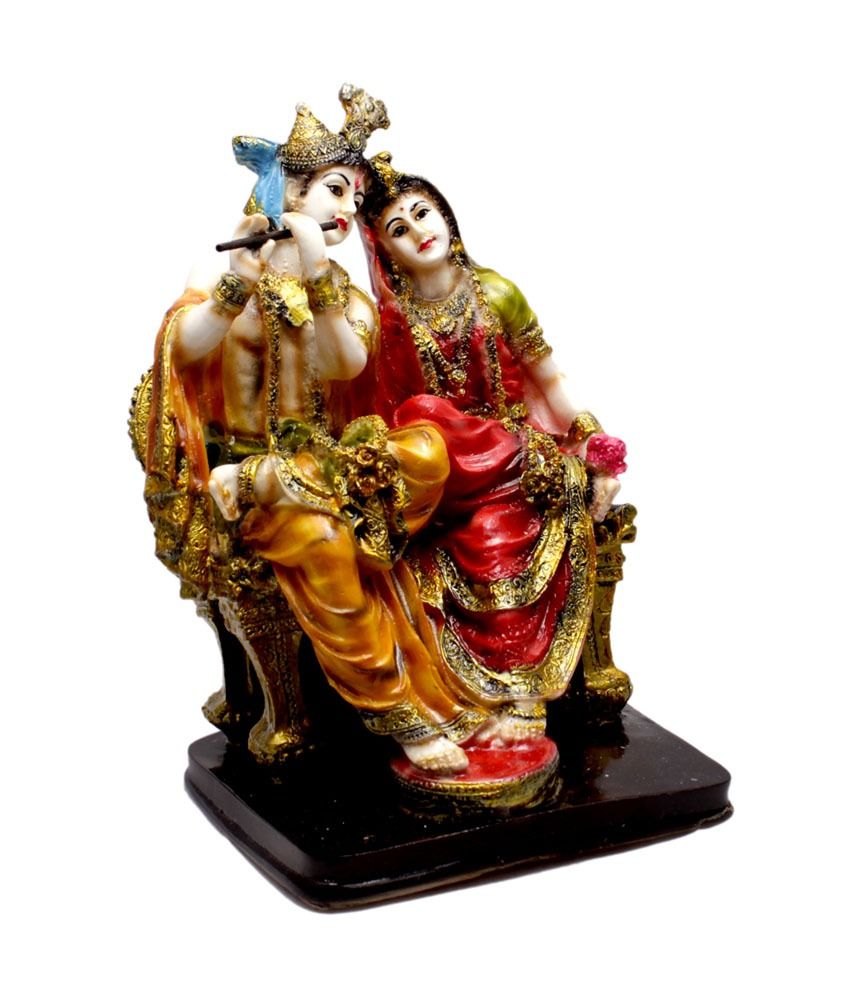 resin krishna statue