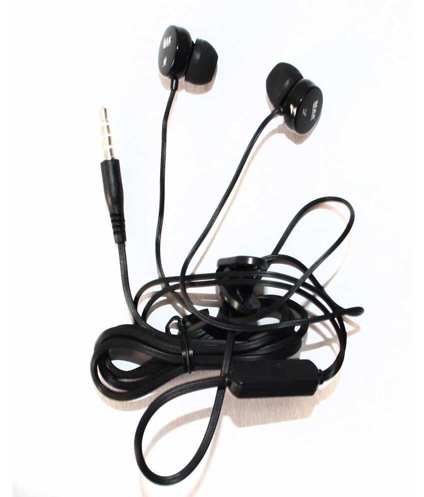 MAK M158 Champ Wired Handsfree - Black - Buy MAK M158 Champ Wired ...