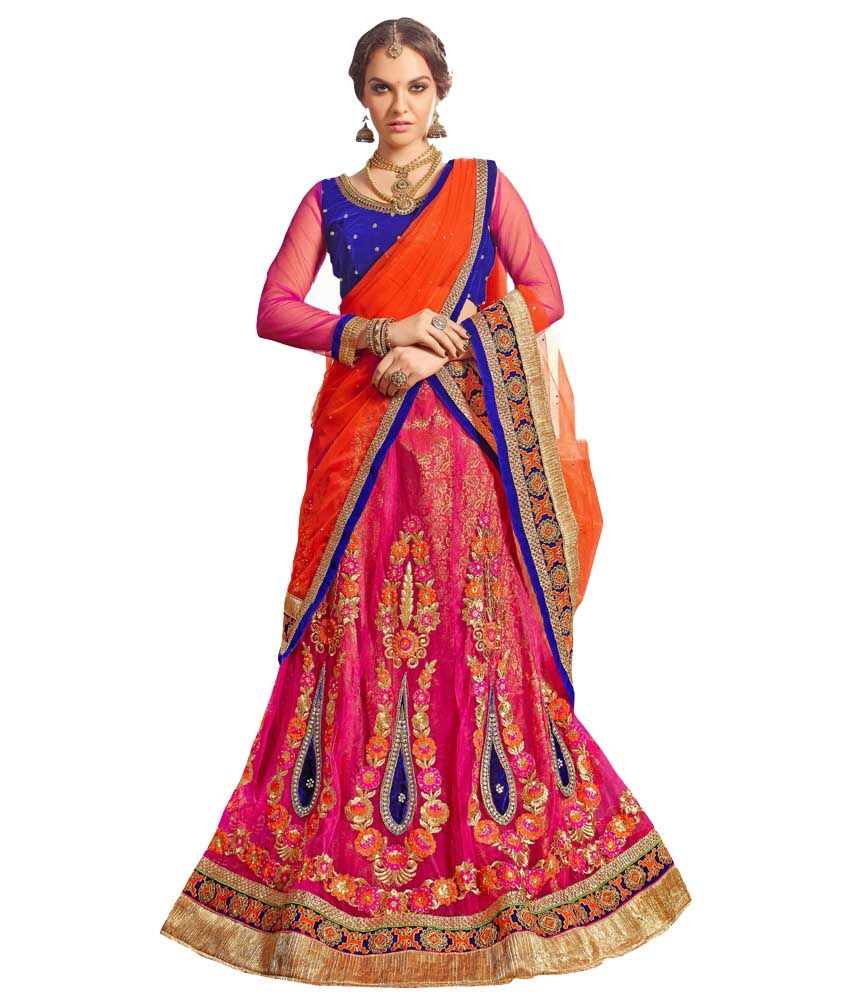 pink lehenga buy pink lehenga online in india