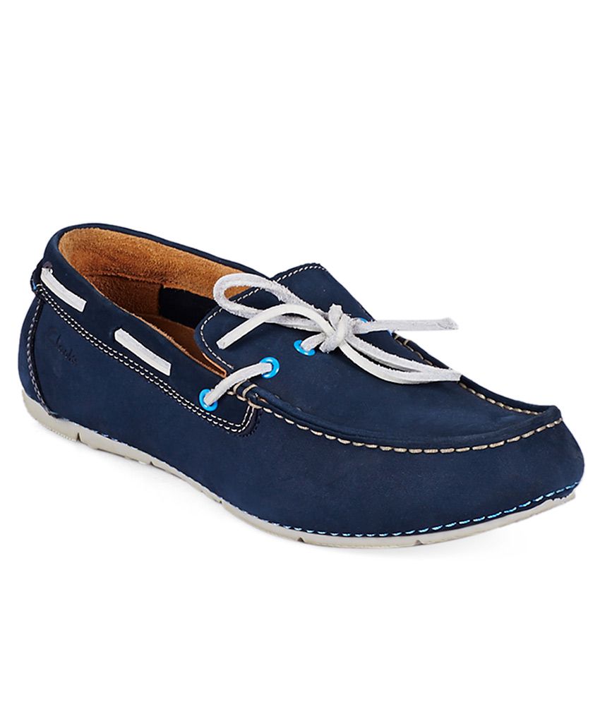 Clarks Navy Casual Shoes - Buy Clarks Navy Casual Shoes Online at Best ...