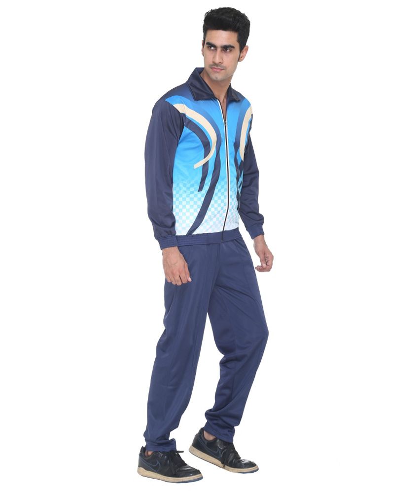 navy swoosh tracksuit