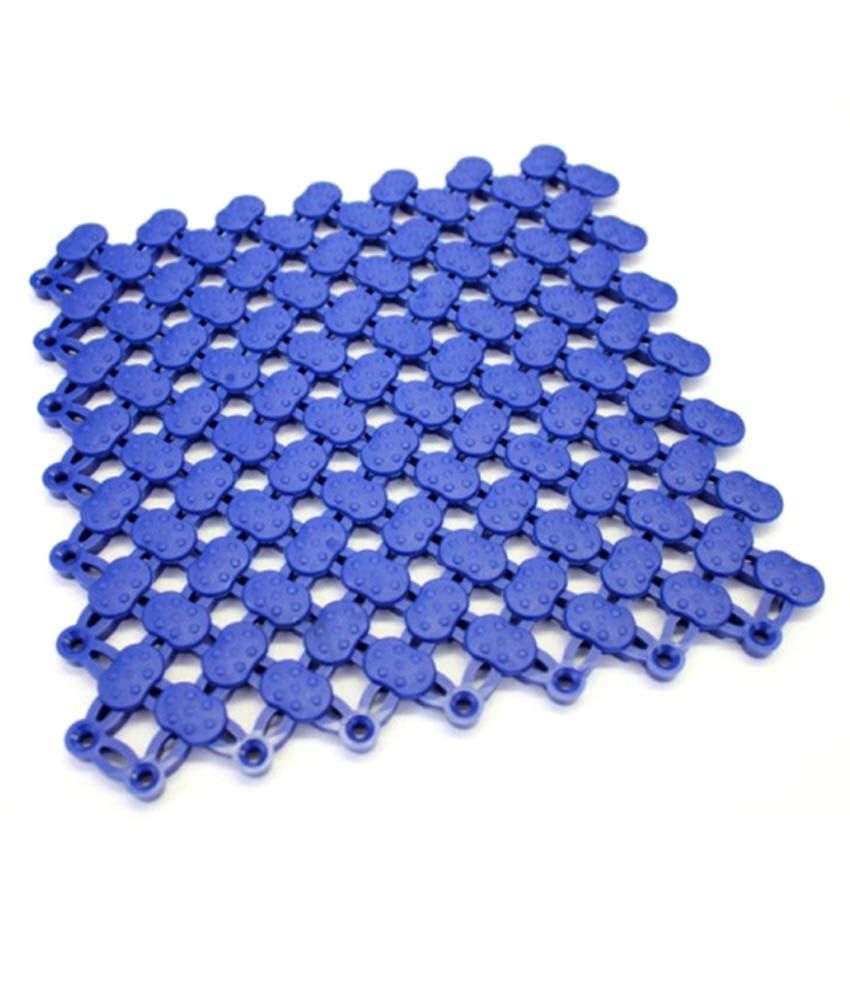 blue rubber floor mats