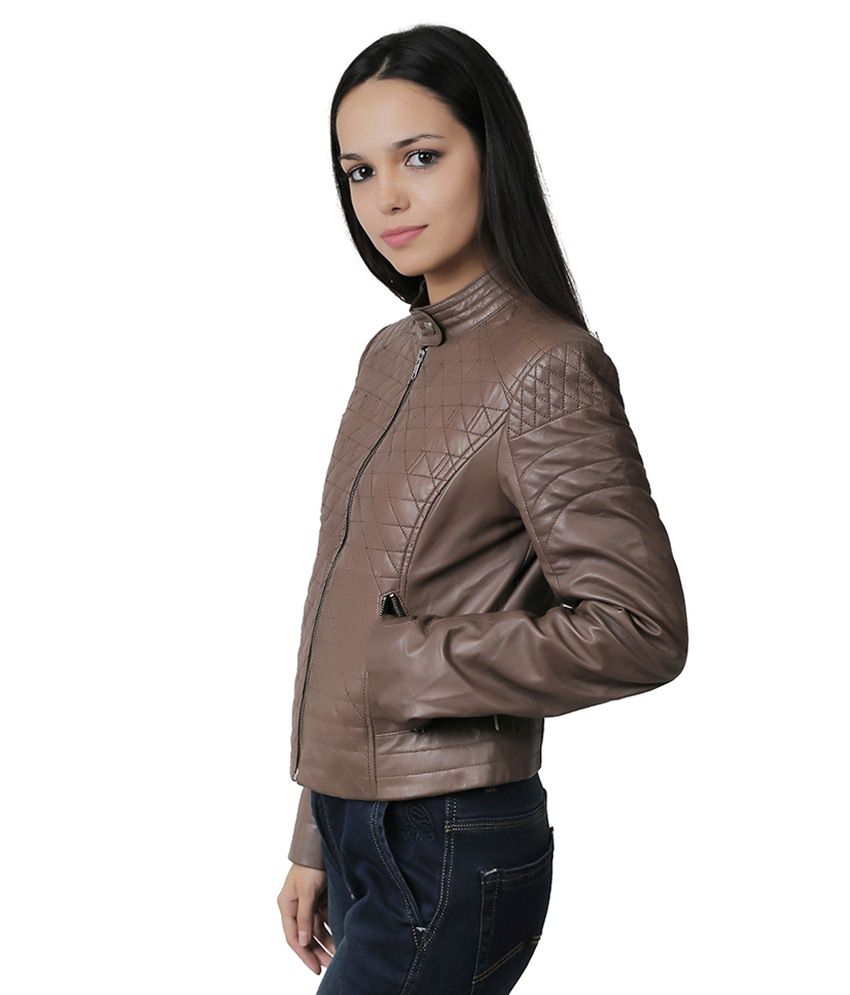 Buy Wild Hawk Brown Leather Jackets Online at Best Prices in India ...