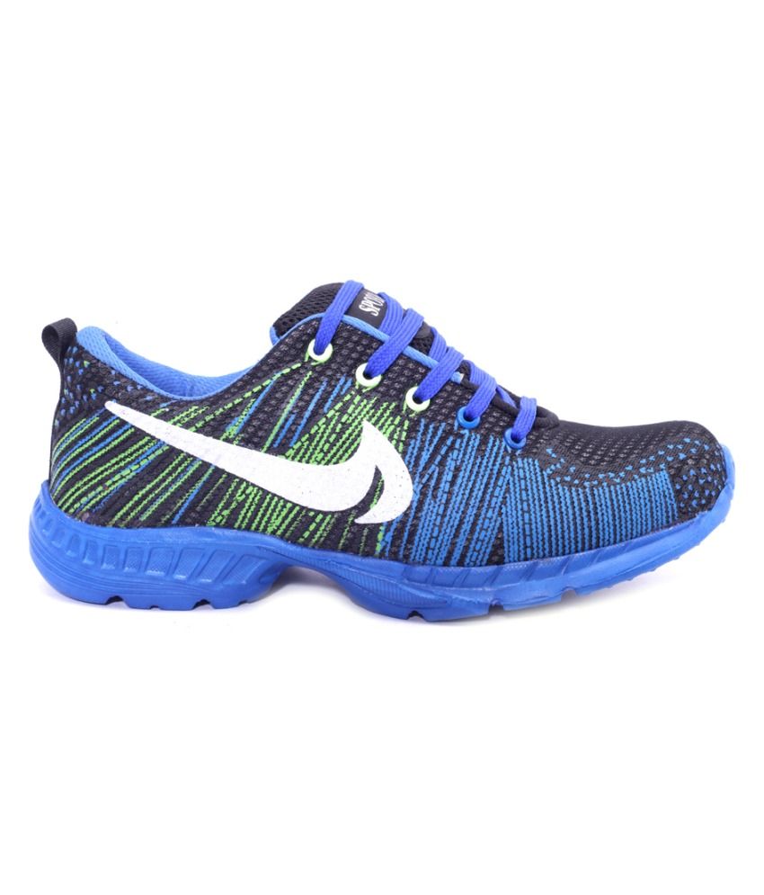 King Step Blue Running Sports Shoes - Buy King Step Blue Running Sports ...