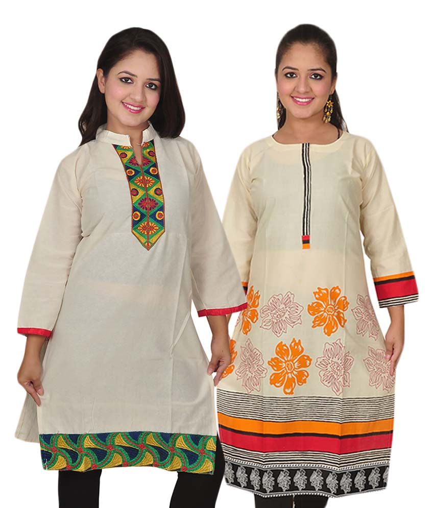 combo pack of kurtis on homeshop18
