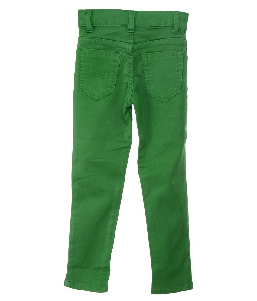 kkpkidsworld Green Jeans For Girl - Buy kkpkidsworld Green Jeans For ...