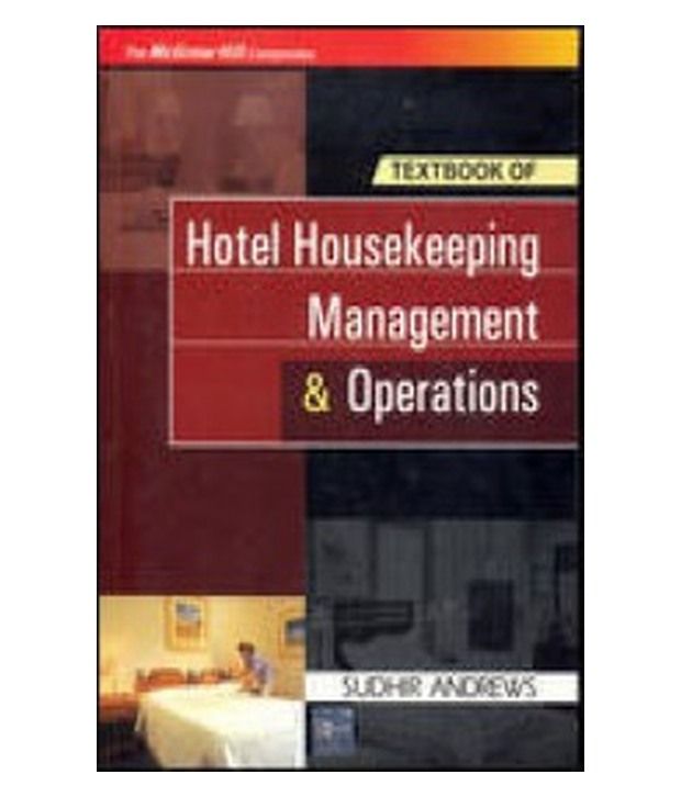 Hotel Housekeeping Management & Operations,1/E Buy Hotel Housekeeping