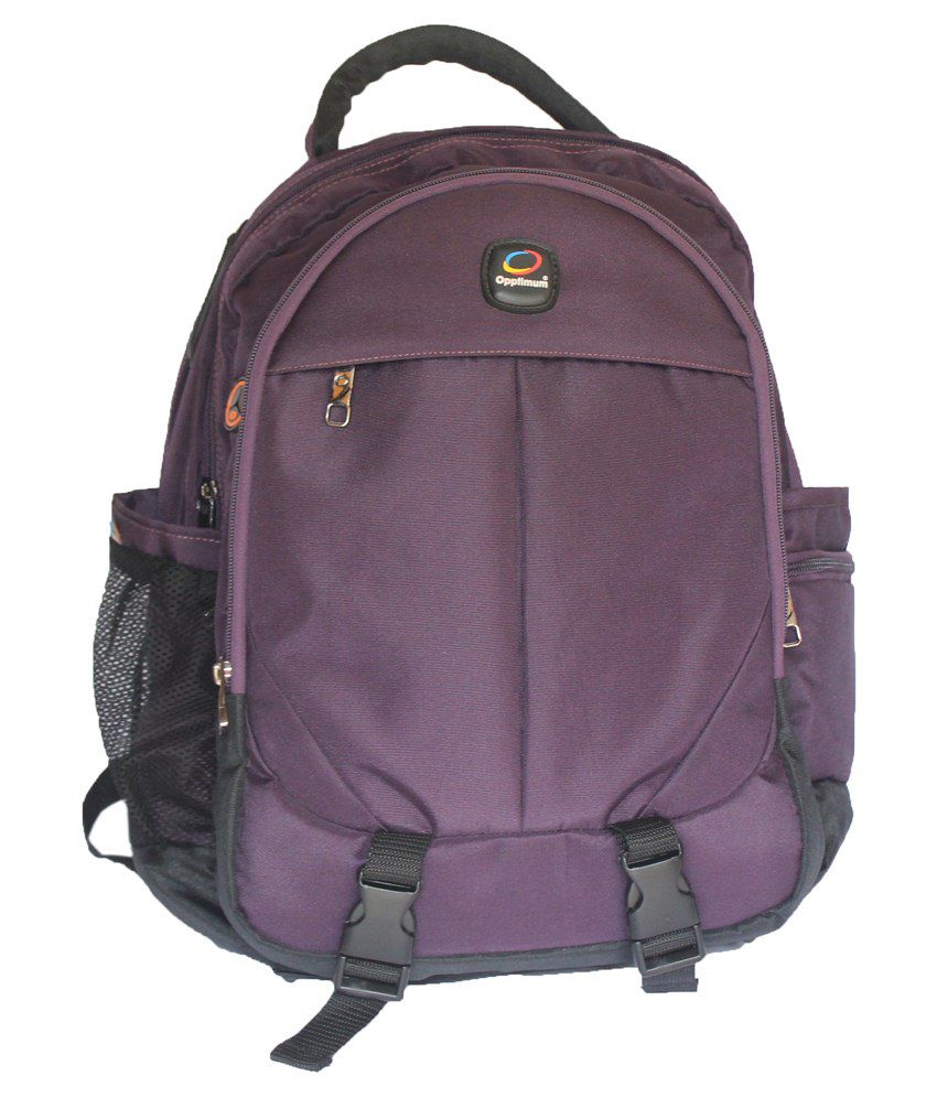 Opptimum PU Laptop Backpack-Purple & Black - Buy Opptimum PU Laptop ...