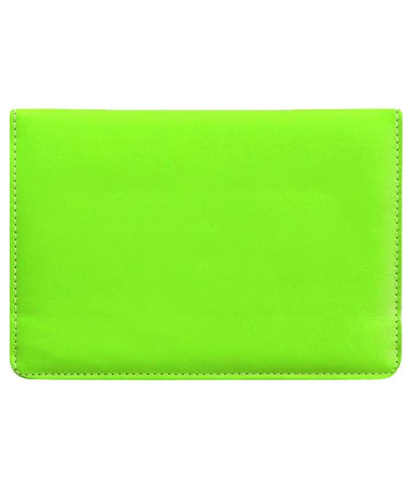 SNE Leather Flip Case For HCL Me Connect 2G 3.0 TabletV3Green Cases & Covers Online at Low