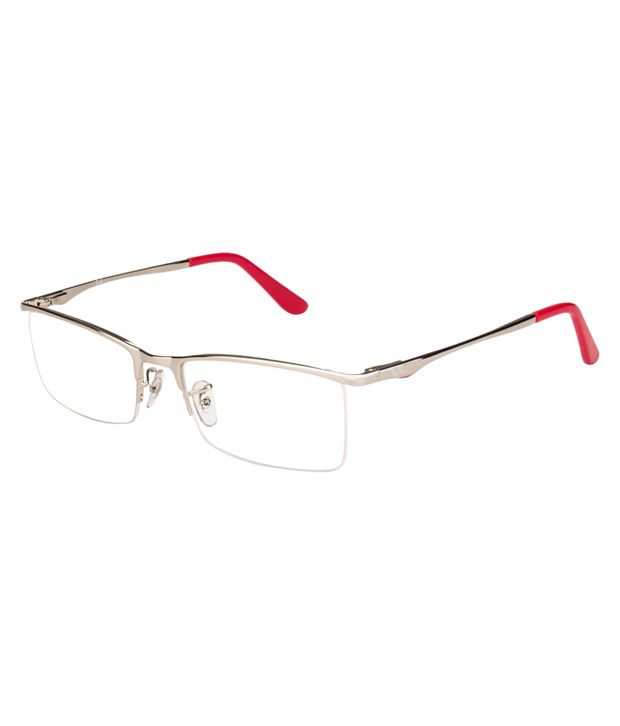 ray ban half frame spectacles