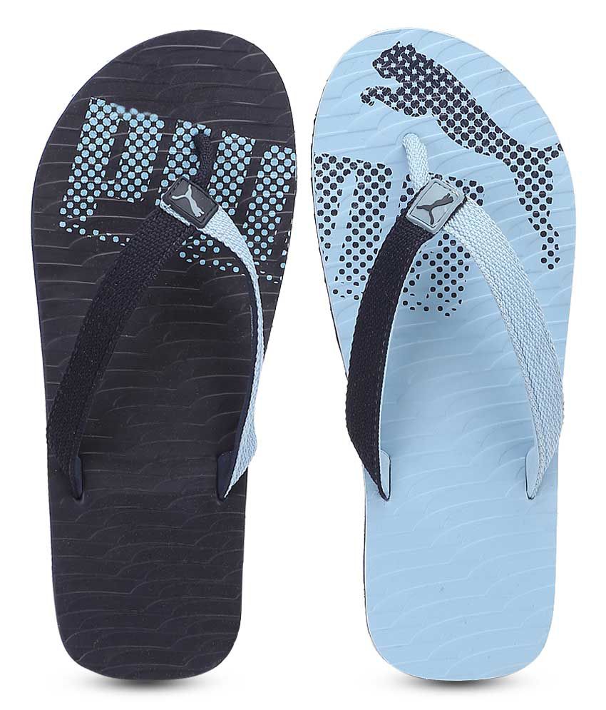 Puma Miami Fashion Blue Flip Flops 