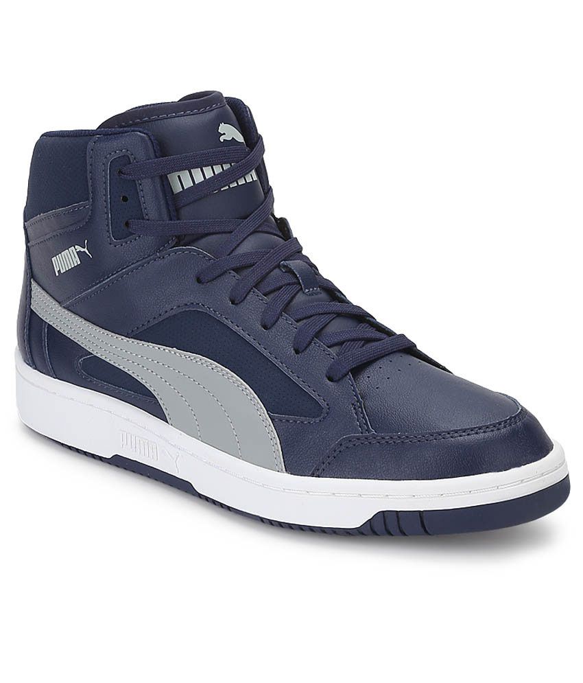 Puma Rebound Blue Casual Shoes - Buy Puma Rebound Blue Casual Shoes ...