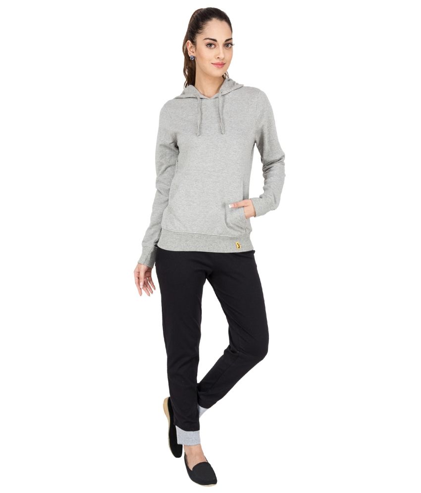 Buy Campus Sutra White Cotton Tracksuit Online at Best Prices in India