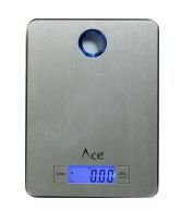 ACE 5Kg Gray Digital Weighing Scale with Bowl for Kitchen Use & Gifts