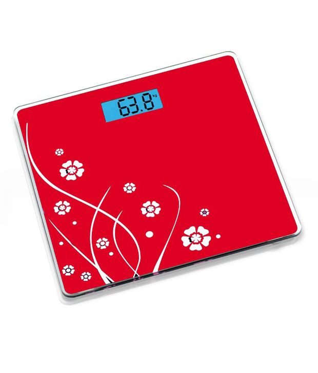     			Venus Red Digital LCD Weighing Scale with Back Light