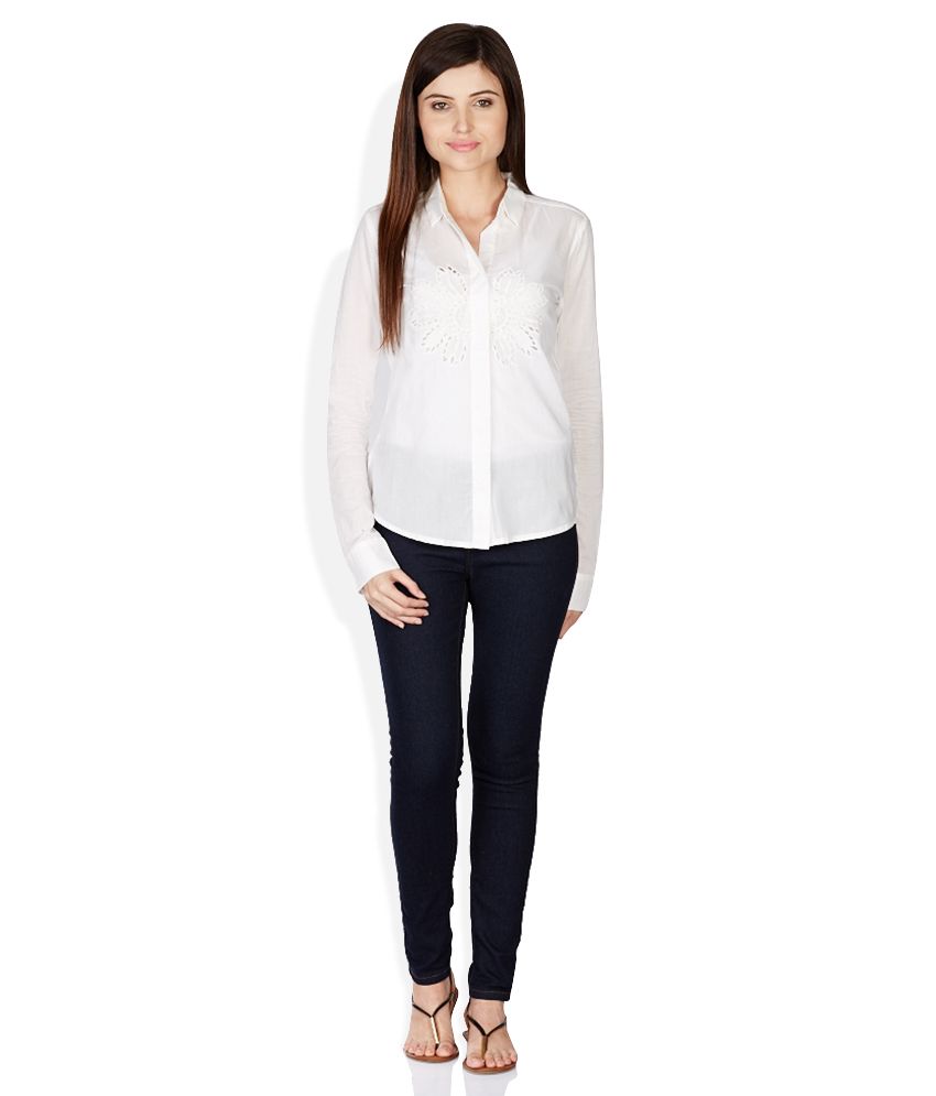 Buy CHM White Shirt Online at Best Prices in India Snapdeal