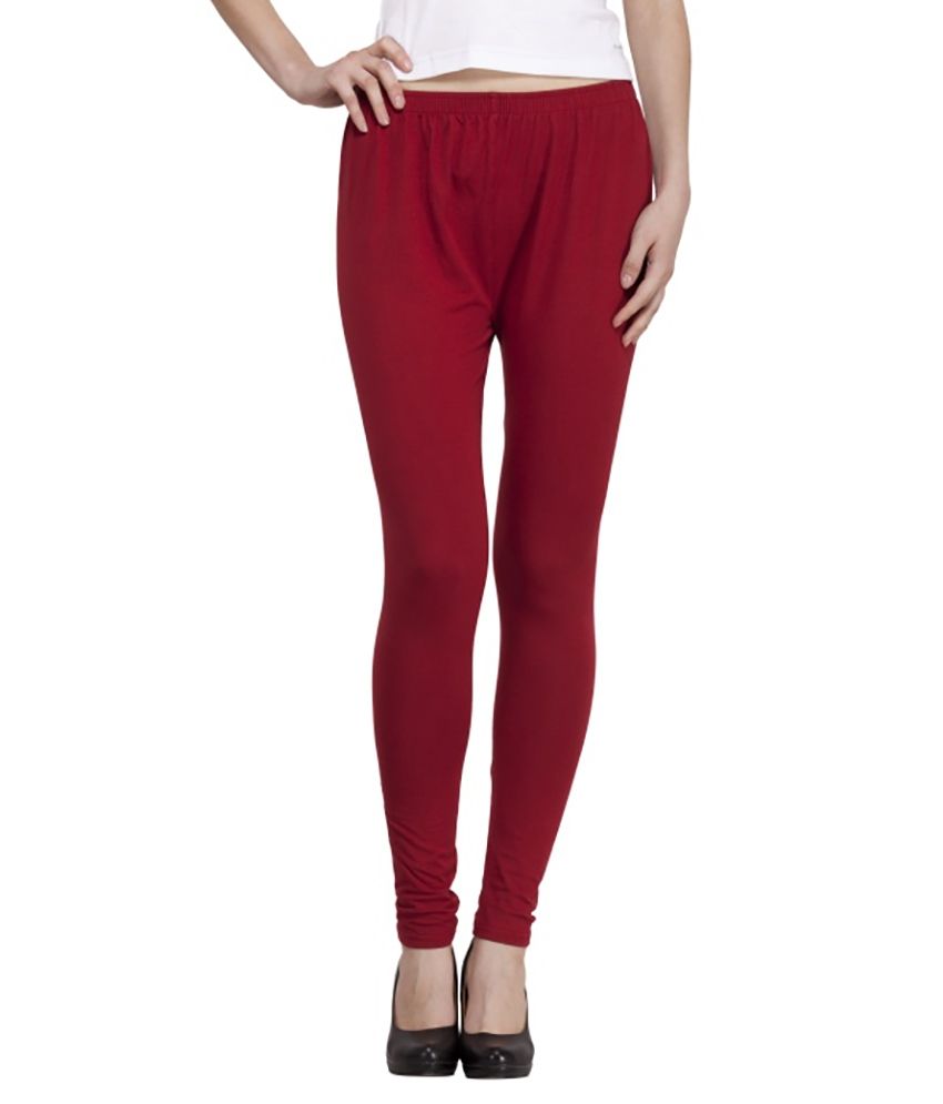 maroon workout leggings