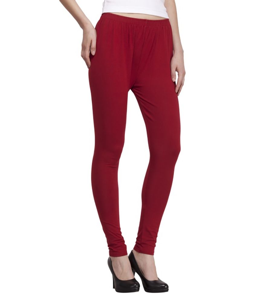 maroon workout leggings