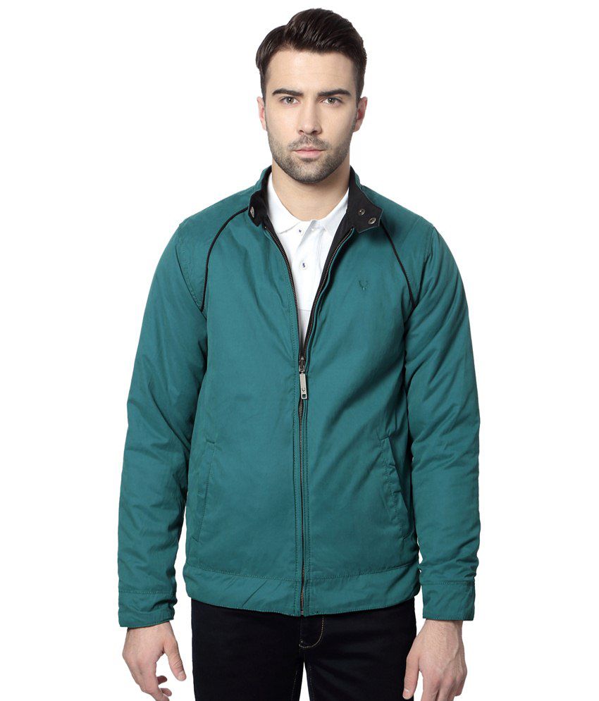 Allen Solly Green Reversible Jacket for Men - Buy Allen Solly Green ...