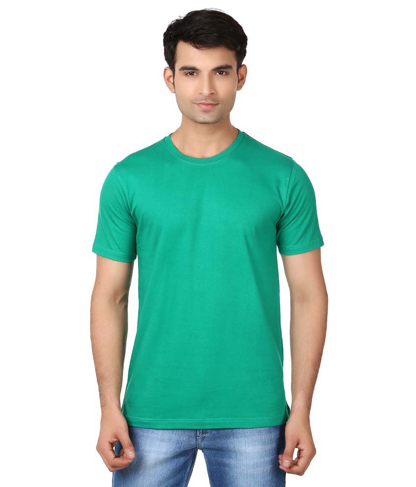 Essentiele Green Cotton T Shirt - Buy Essentiele Green Cotton T Shirt ...