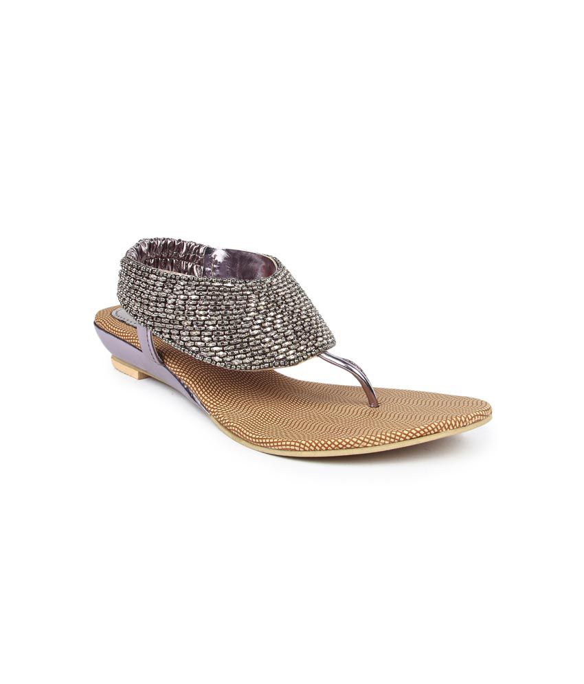 Finesse Gray Sandal Price in India- Buy Finesse Gray Sandal Online at ...