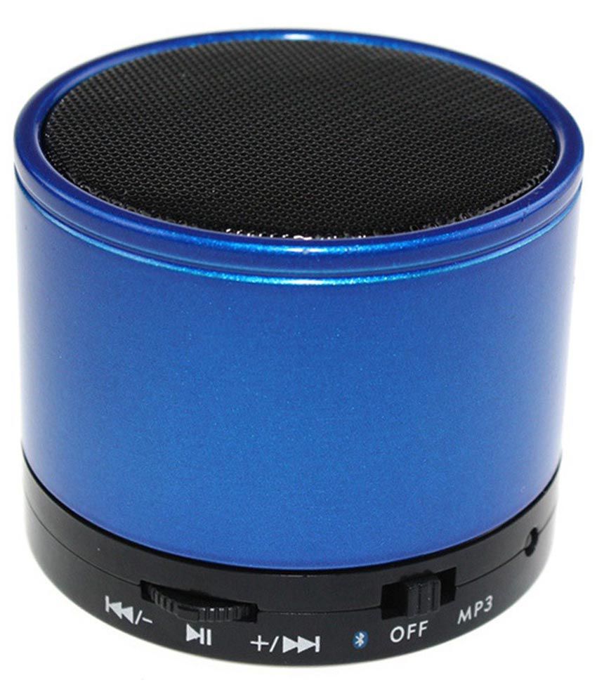 KSJ S10 Blue Wireless Bluetooth Speakers With Mic Bluetooth Headsets